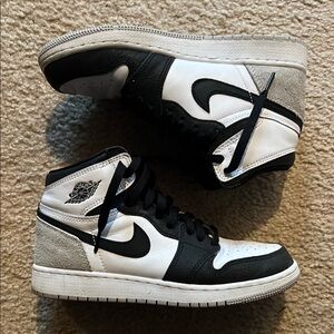 Nike Youth Black and White Shoes